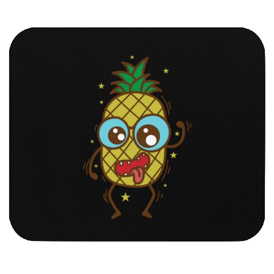 crazy Pineapple tropical sweet Fruit Mouse Pads