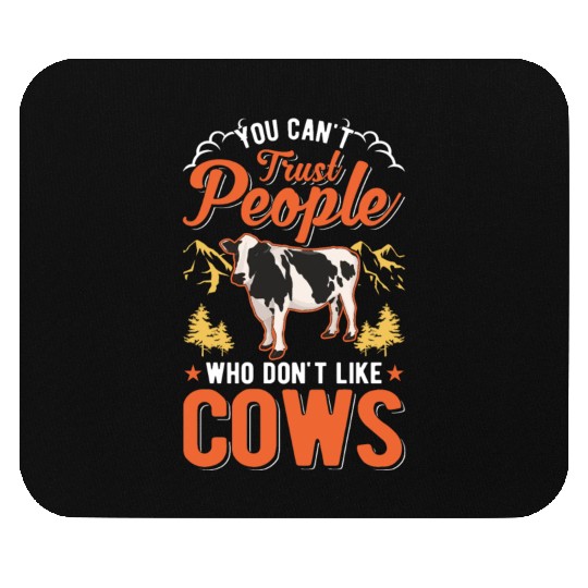 Cow Gift Farmer Cattle Breeder Cows Mouse Pads
