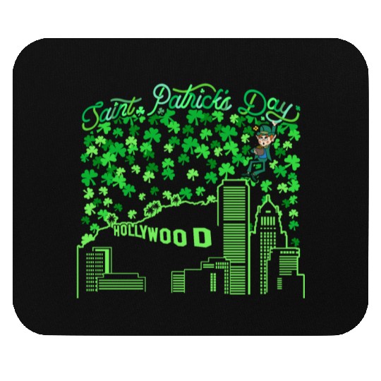 Los Angeles Saint Patricks Day Mouse Pads