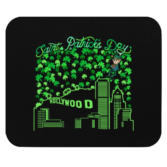 Los Angeles Saint Patricks Day Mouse Pads