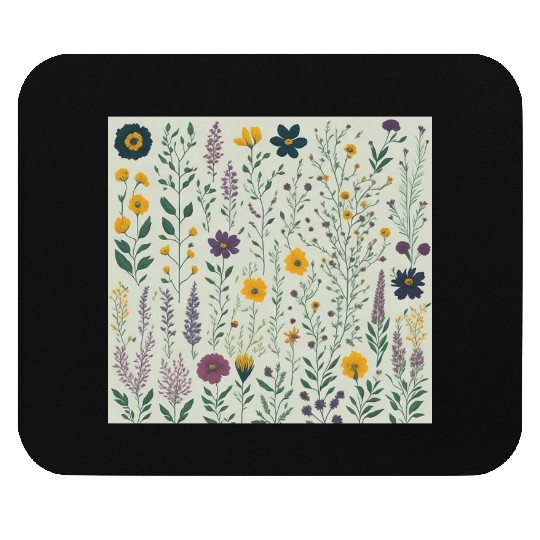Wild summer flowers Mouse Pads