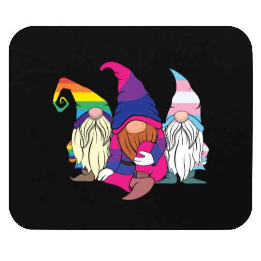 Gnomes Elf LGBTQ Rainbow LGBT Pride Month Mouse Pads