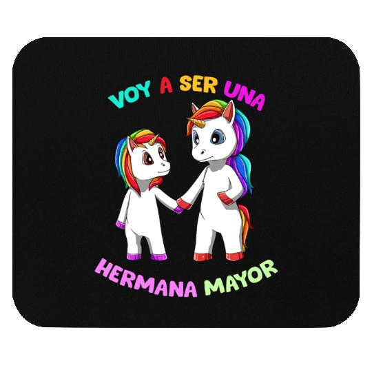 Kids Big Sister Unicorn Pregnancy Gift Brothers Mouse Pads