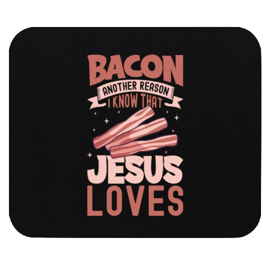 Bacon Lover Funny Bacon Famous Food Keto Diet Mouse Pads
