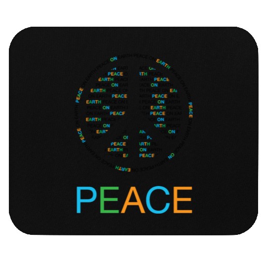 Peace On Earth Mouse Pads