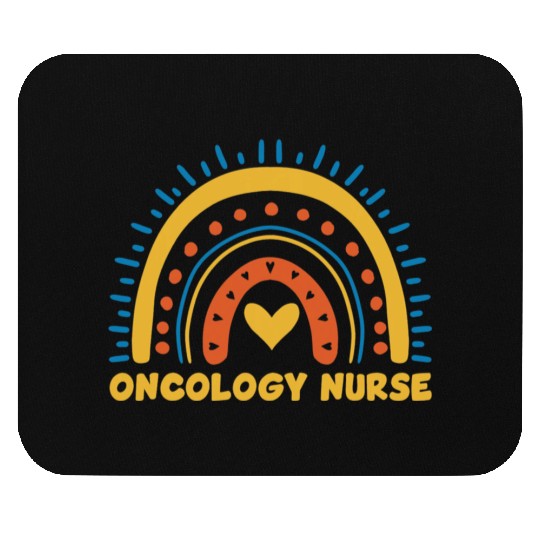 Great Oncology Nurse Rainbow RN Nurses Team Mouse Pads