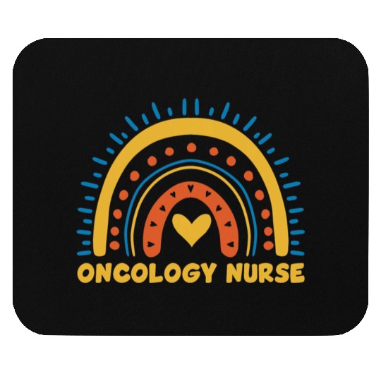 Great Oncology Nurse Rainbow RN Nurses Team Mouse Pads