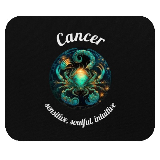 Cancer Zodiac Sign Cancer Astronomy Mouse Pads