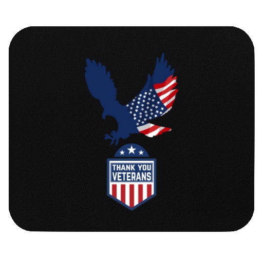 Happy Memorial Day Thank you Veterans American Mouse Pads