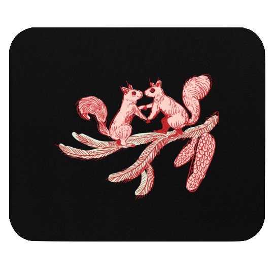 Squirrel Dance Mouse Pads