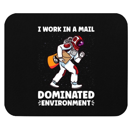 Postal Worker Mail Lady Mail Carrier Postal Mouse Pads