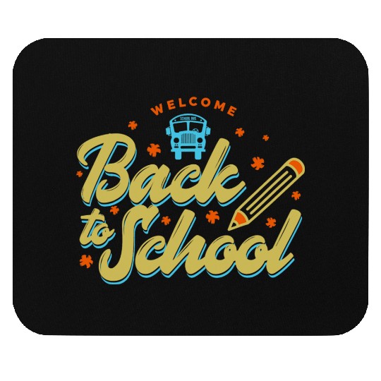 Welcome Back To School School Bus Driver Mouse Pads