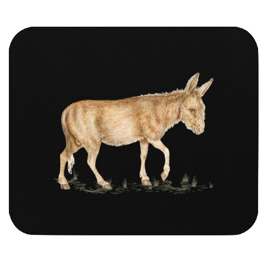 Farm Donkey Animal Lover Zookeeper Mule Farmer Mouse Pads