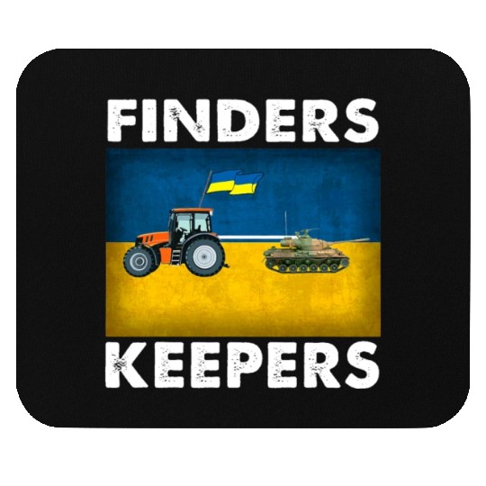Finder Keeper Funny Ukrainian Farmer Mouse Pads