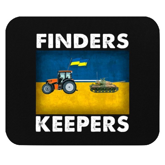 Finder Keeper Funny Ukrainian Farmer Mouse Pads