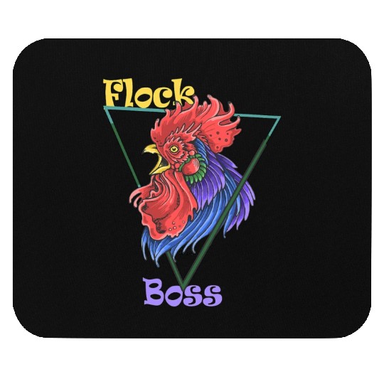 Chicken Farmer Flock Boss Mouse Pads