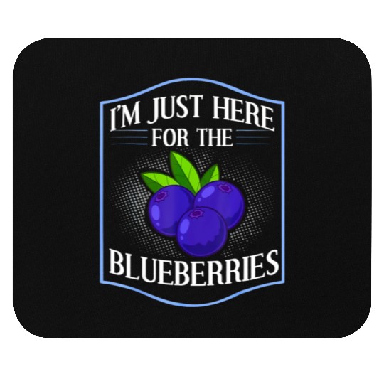 Blueberry Plant Blueberries Farmer Bush Tree Mouse Pads
