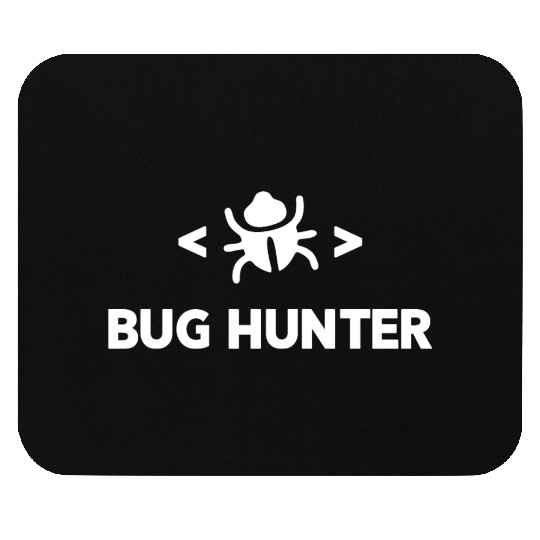 Bug Hunter funny debugger Mouse Pads
