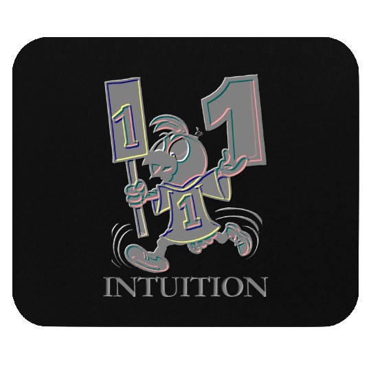 Angel Number 111 intuition Mouse Pads