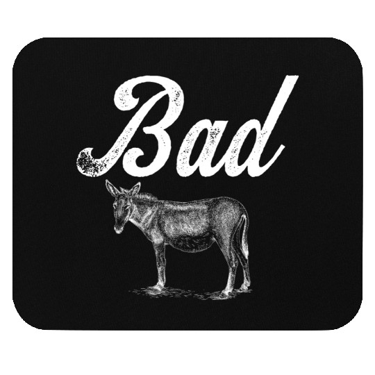 Funny Bad Ass Donkey Badass Mouse Pads