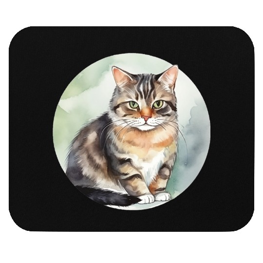 Cute Cat Mouse Pads