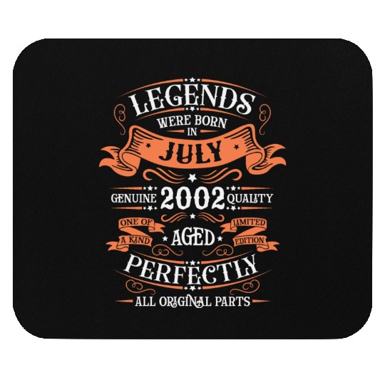 July 2002 anniversary 2002 legends July Mouse Pads