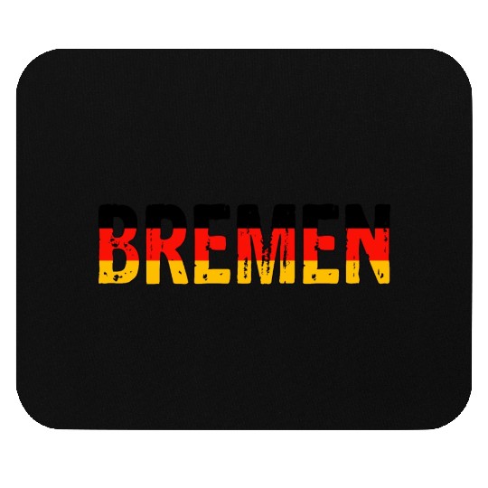 Bremen Germany flag Mouse Pads