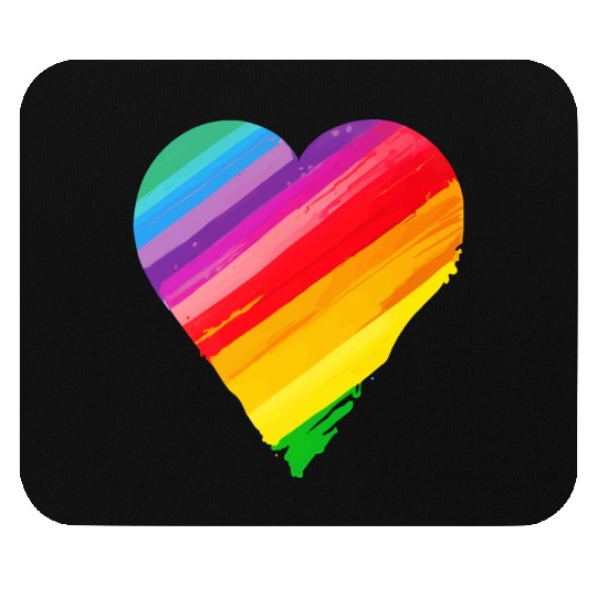 Pride Heart Mouse Pads