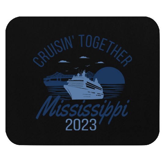 Mississippi River Cruise Mouse Pads