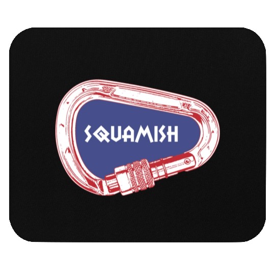 Squamish Rock Climbing Carabiner Mouse Pads