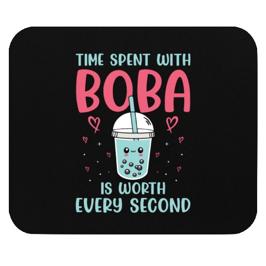 Bubble Tea Lover Boba Tea Drinker Korean Drink Mouse Pads