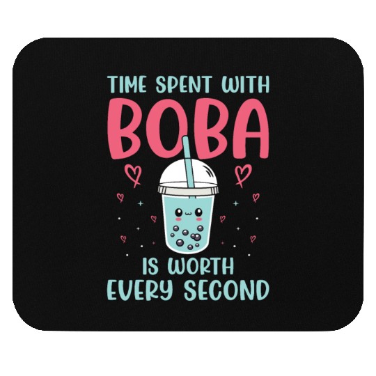 Bubble Tea Lover Boba Tea Drinker Korean Drink Mouse Pads
