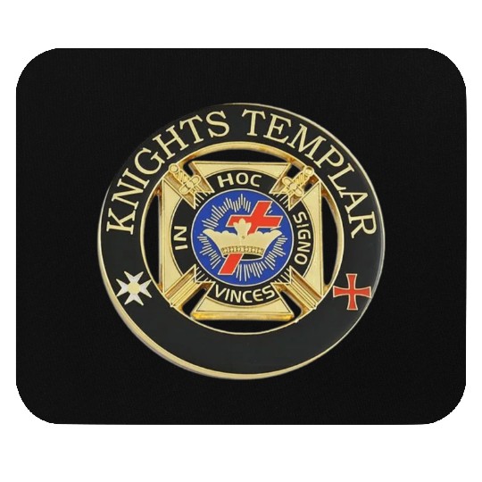 Knights templar in hoc signo vinces Mouse Pads