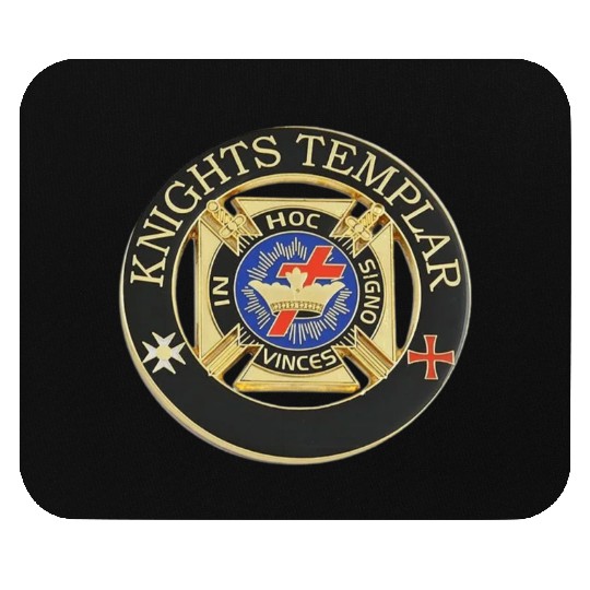Knights templar in hoc signo vinces Mouse Pads