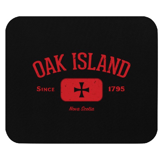 Oak Island Knights Templar Cross Mouse Pads