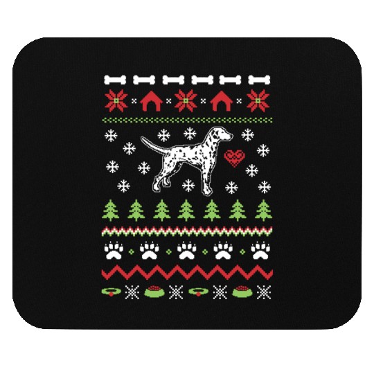 Dalmatian Ugly Mouse Pads