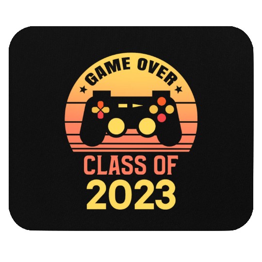 Game Over Class of 2023 Graduation Decorations Mouse Pads