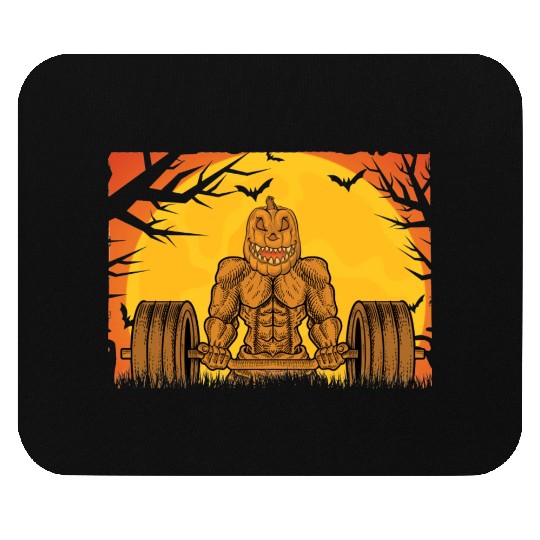 Funny Gym Halloween Bodybuilding Fitness Mouse Pads