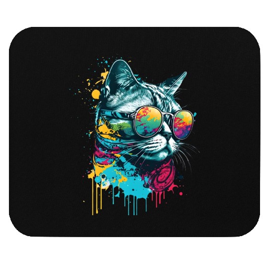 Cat Master Mouse Pads