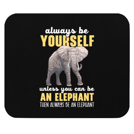 Elephant Lover Wildlife Animal Zoo Zookeeper Mouse Pads