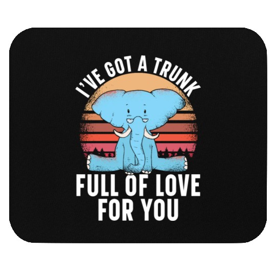 Elephant Lover Wildlife Animal Zoo Zookeeper Mouse Pads