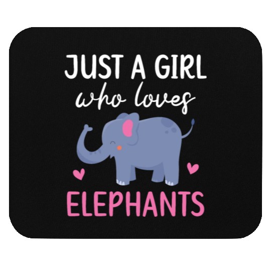 Elephant Lover Wildlife Animal Zoo Zookeeper Mouse Pads