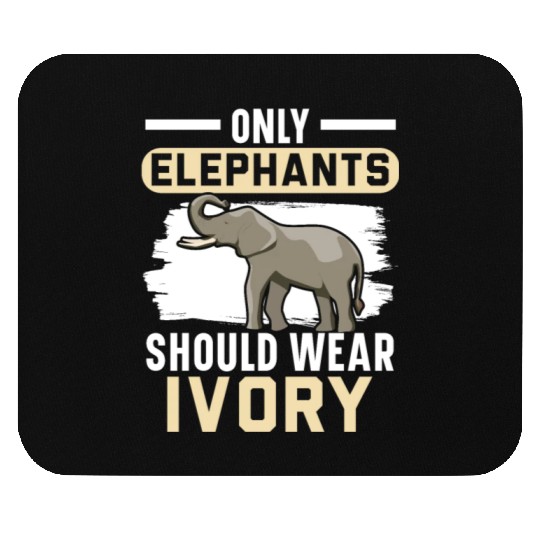 Elephant Lover Wildlife Animal Zoo Zookeeper Mouse Pads