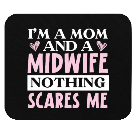 Midwifery Profession Newborn Childbirth Midwife Mouse Pads