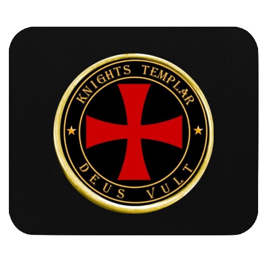 Knights Templar Deus Vult Mouse Pads