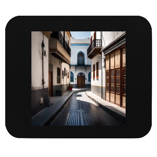 Fantasy pictures ,town Morocco ,city Tetouan Mouse Pads