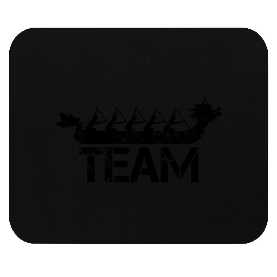 Dragon Boat Racing Team Graphic Design Mouse Pads