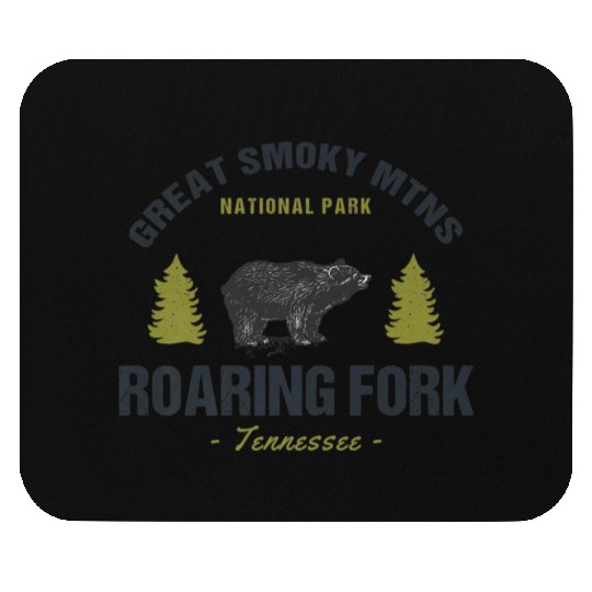 Roaring Fork Great Smoky Mountains Mouse Pads