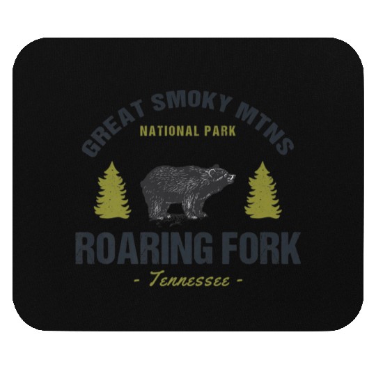 Roaring Fork Great Smoky Mountains Mouse Pads