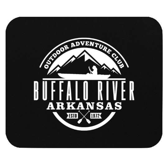 Canoe Buffalo River Mouse Pads